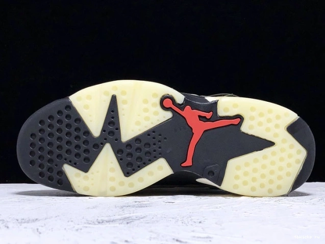 Reps TB CN1084-200 Medium Air Travis x Jordan Olive Scott 6 0713
